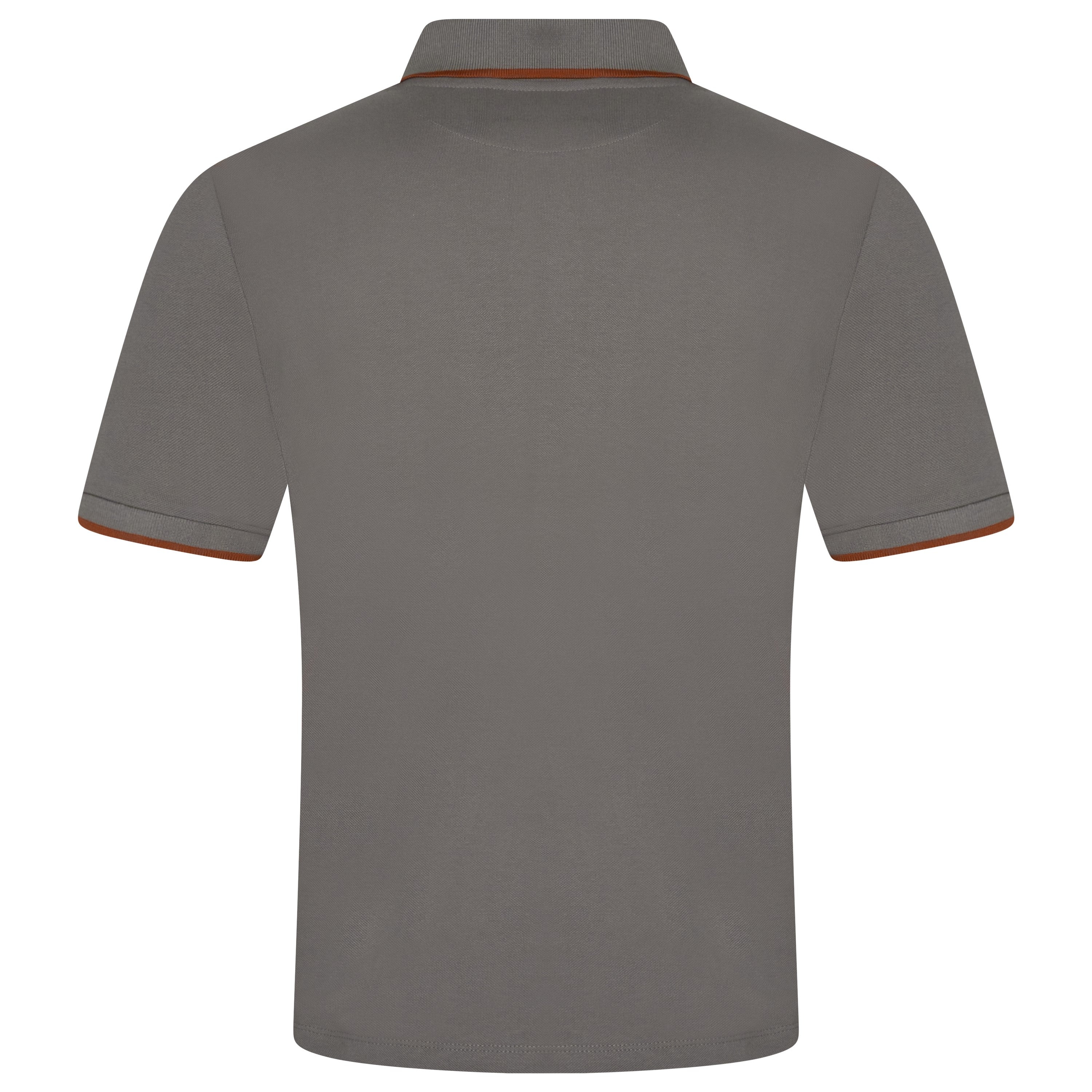 Evryone Contrast Diagonal Stripe Polo Shirt