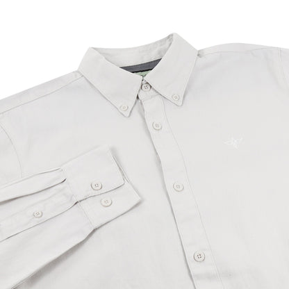 TL London Mens 100% Cotton Shirt Long Sleeve Button Down Smart Casual Regular Fit - QHA UK