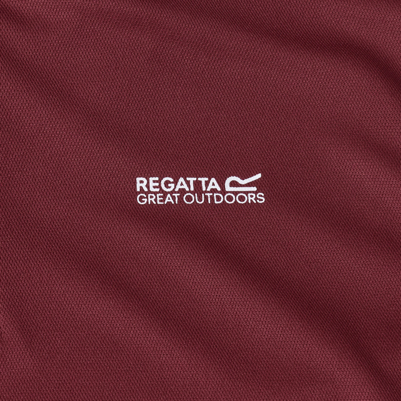 Regatta Mens Active Polo Shirt Quick Dry Breathable Sports T-Shirt - QHA UK
