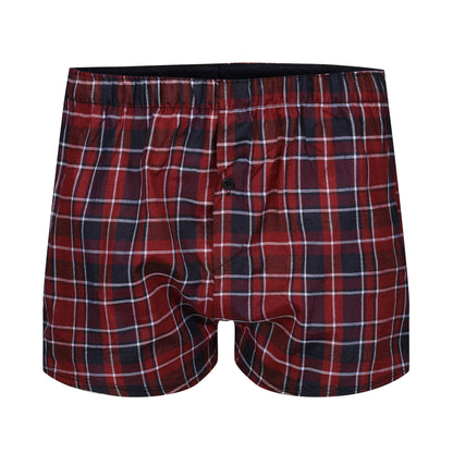 Payden Mens 3 Pack Check Boxer Shorts Cotton Rich Underwear S-2XL - QHA UK
