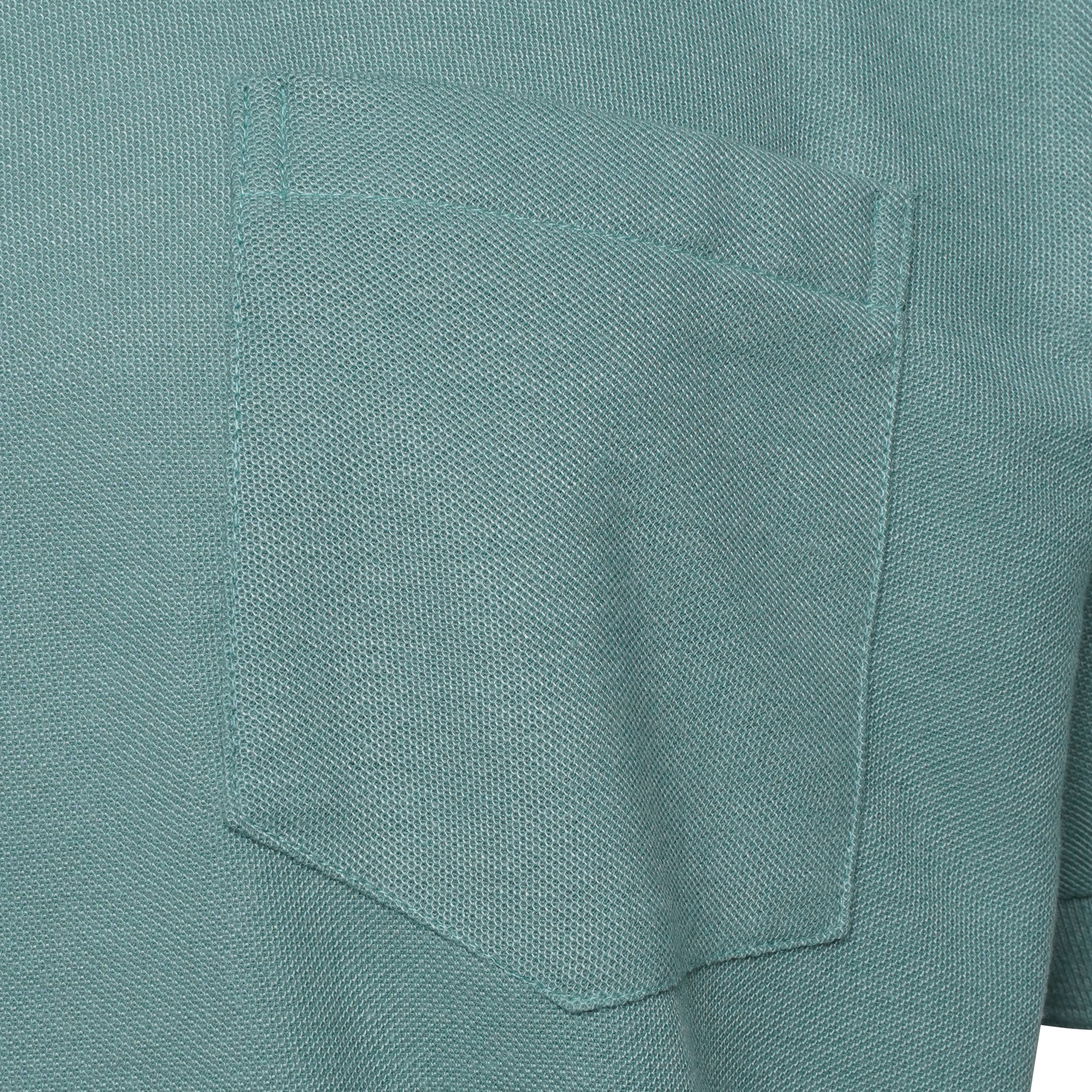 Charles Norton Grandad Collar Polo Shirt