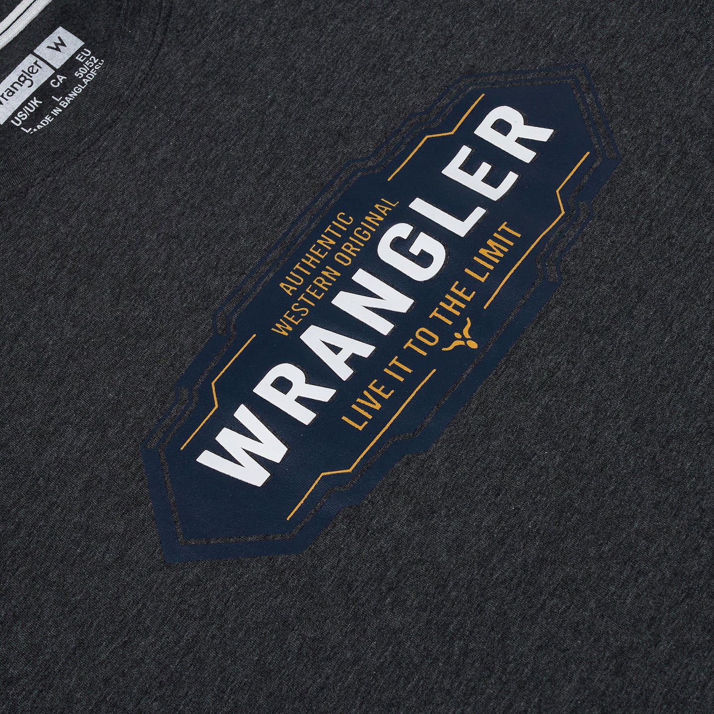 Wrangler Men's Live It To The Limit Cotton Stretch T-Shirt 6 Colours S–2XL