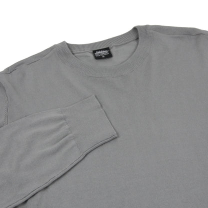 Mens Crew Neck Jumper Lightweight Knit Pullover Soft Casual Sweater - QHA UK