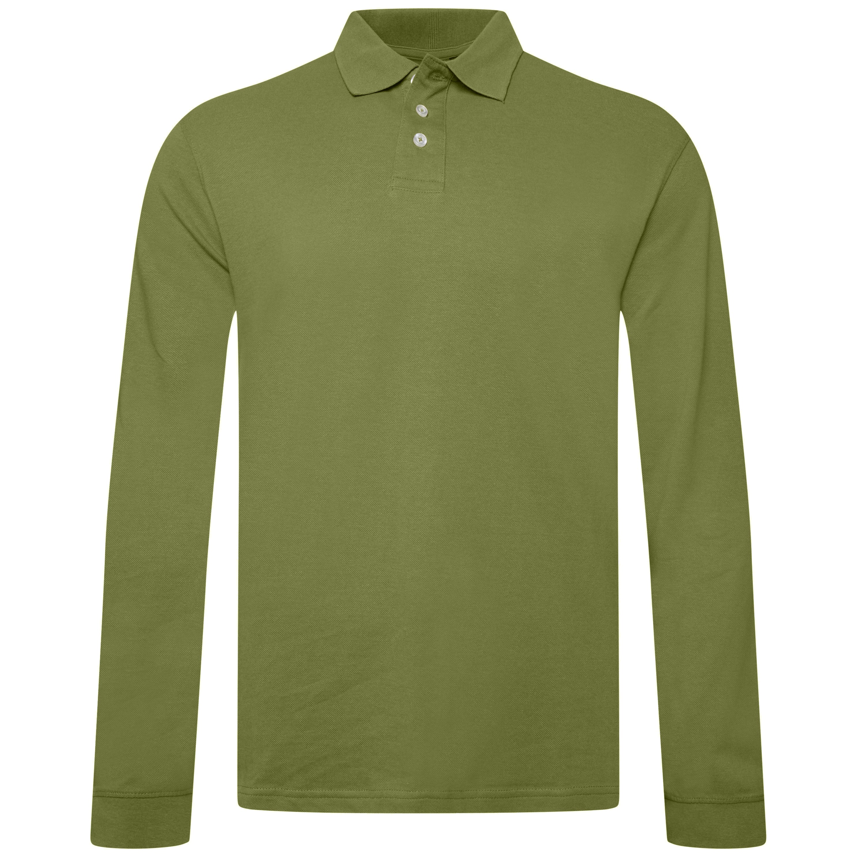 Everett Wales Long Sleeve Polo Shirt
