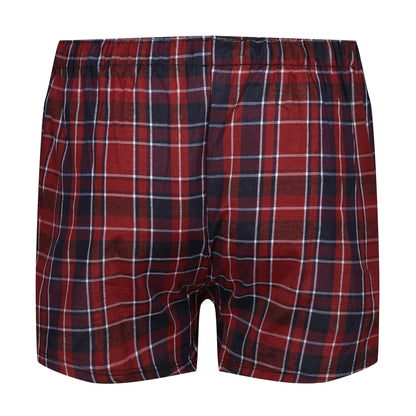 Payden Mens 3 Pack Check Boxer Shorts Cotton Rich Underwear S-2XL - QHA UK