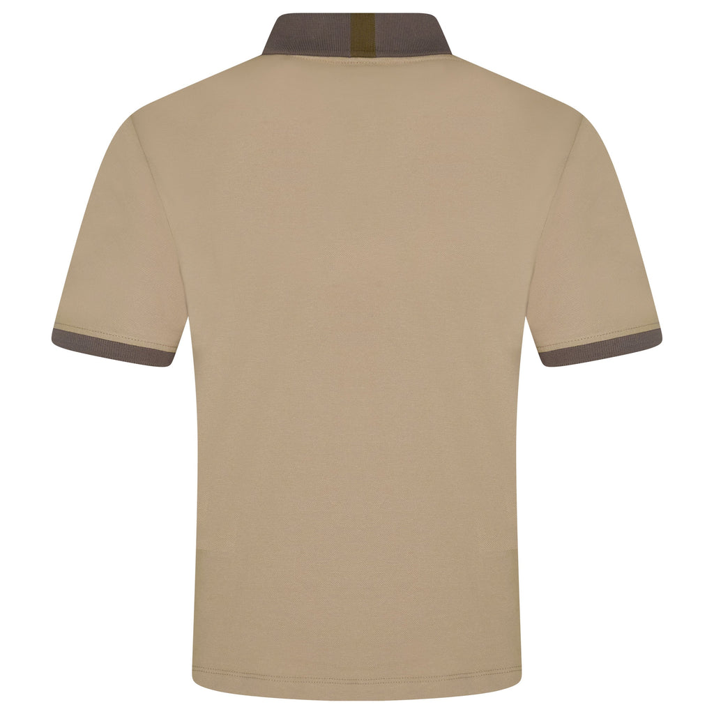 Evryone Contrast Collar Polo Shirt