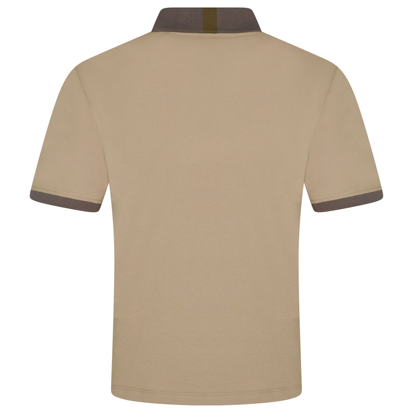 Mens Cotton Polo Shirt Contrast Collar Pique Casual T-Shirt S-2XL UK - QHA UK