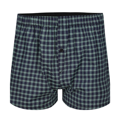 Payden Mens 3 Pack Check Boxer Shorts Cotton Rich Underwear S-2XL - QHA UK