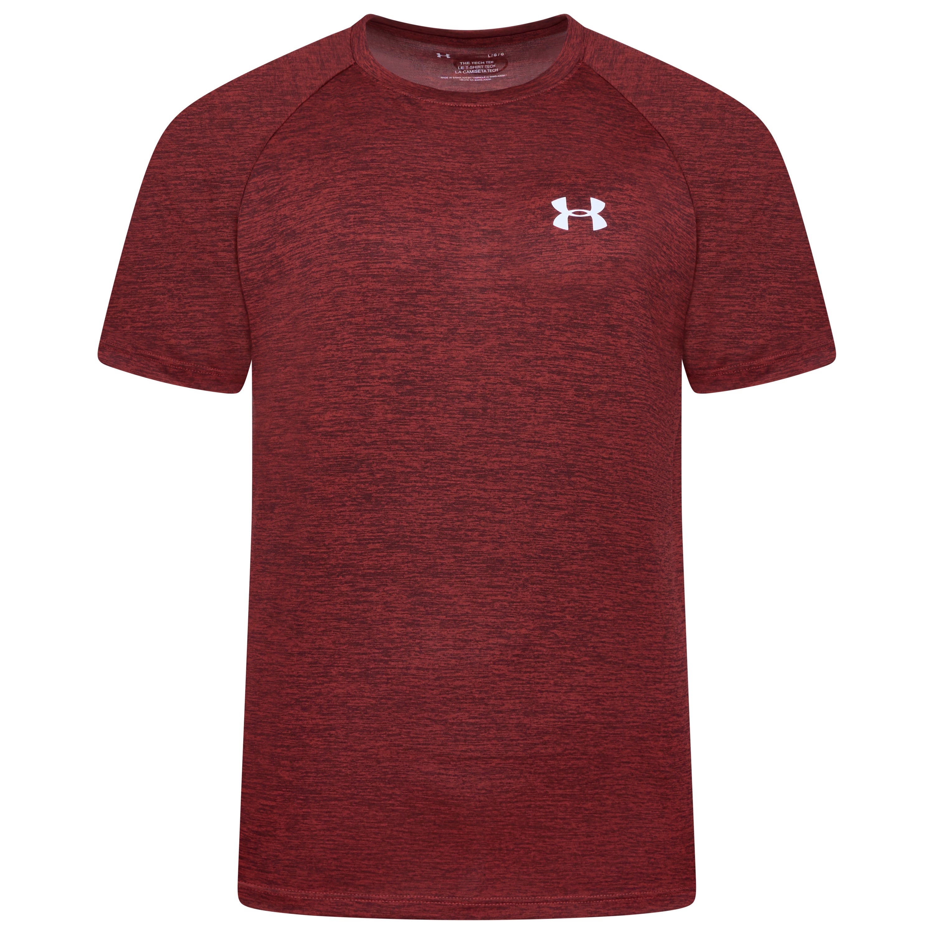 Under Armour Mens HeatGear Tech Marl T-Shirt Gym Running Training Top