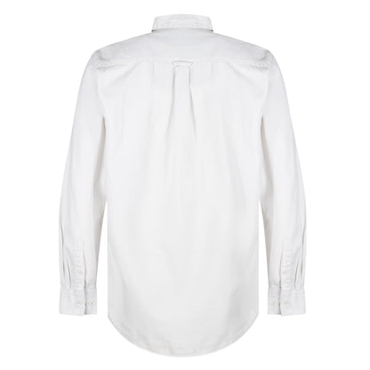 TL London Mens 100% Cotton Shirt Long Sleeve Button Down Smart Casual Regular Fit - QHA UK