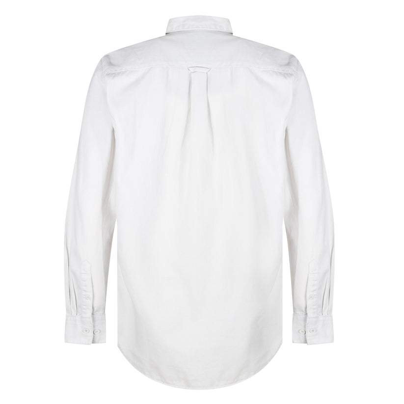 TL London Mens 100% Cotton Shirt Long Sleeve Button Down Smart Casual Regular Fit - QHA UK