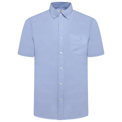 M&S Ultimate Pure Cotton Oxford Shirt Mens Short Sleeve S-4XL - QHA UK