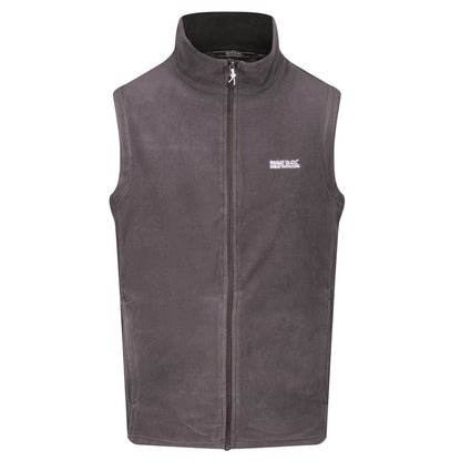 Regatta Tobias Fleece Gilet Mens Full Zip Bodywarmer Lightweight Vest - QHA UK
