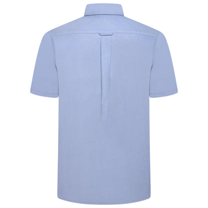 M&S Ultimate Pure Cotton Oxford Shirt Mens Short Sleeve S-4XL - QHA UK