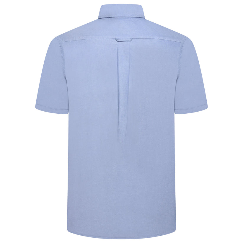M&S Ultimate Pure Cotton Oxford Shirt Mens Short Sleeve S-4XL - QHA UK