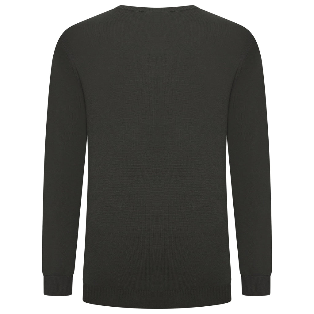 Crew Clothing Mens V Neck Jumper Cotton Knit Sweater Casual Regular Fit