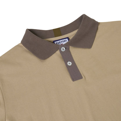 Mens Cotton Polo Shirt Contrast Collar Pique Casual T-Shirt S-2XL UK - QHA UK