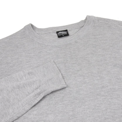 Mens Crew Neck Jumper Lightweight Knit Pullover Soft Casual Sweater - QHA UK