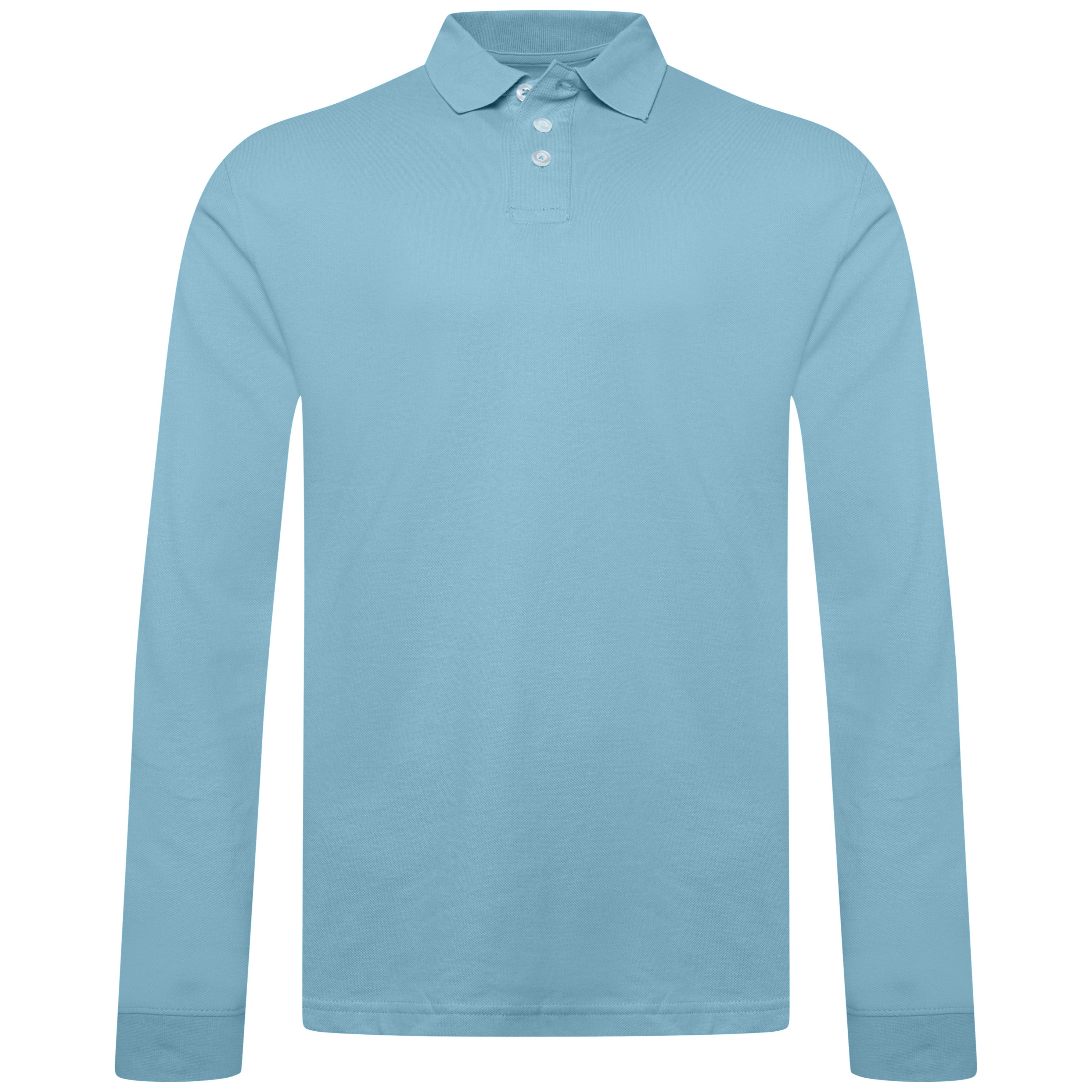 Everett Wales Long Sleeve Polo Shirt