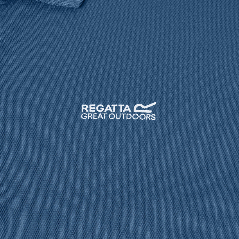 Regatta Mens Active Polo Shirt Quick Dry Breathable Sports T-Shirt - QHA UK