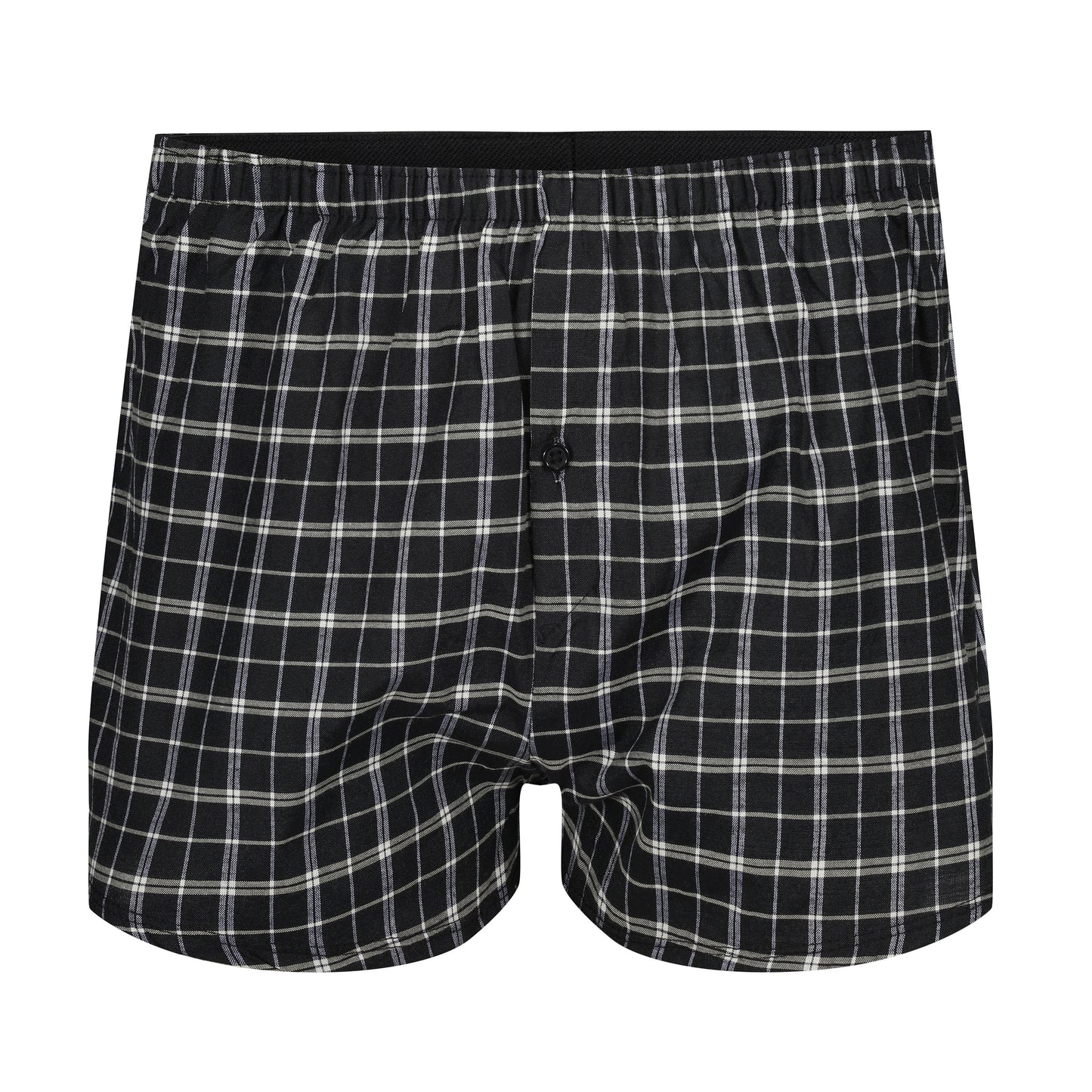 Payden Mens 3 Pack Check Boxer Shorts Cotton Rich Underwear S-2XL - QHA UK