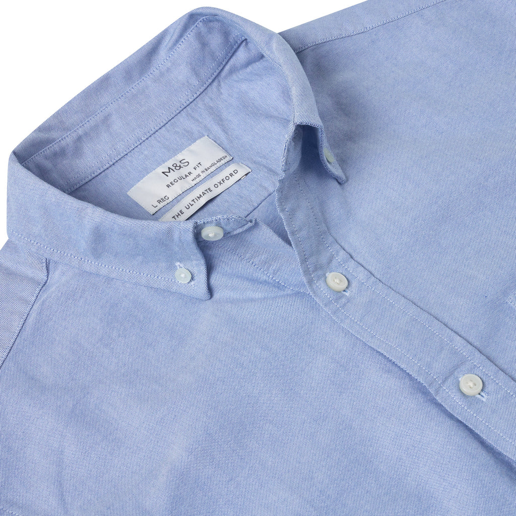 M&S Assorted Ultimate Pure Cotton Oxford Shirt