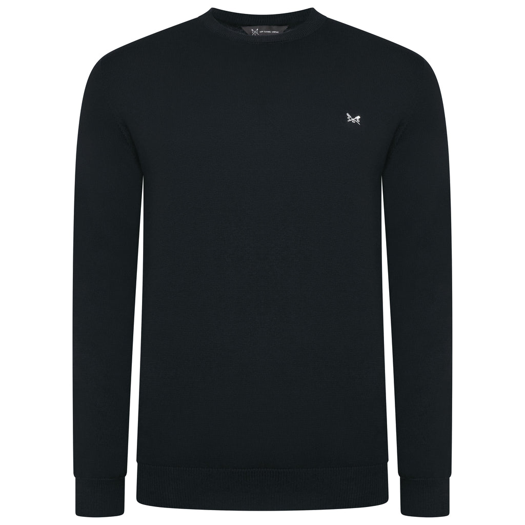 Crew Clothing Mens Cotton Crew Neck Jumper Random Colour XS-3XL RRP £55
