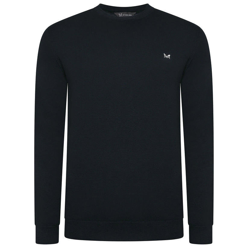 Crew Clothing Mens Cotton Crew Neck Jumper Random Colour XS-3XL RRP £55 - QHA UK