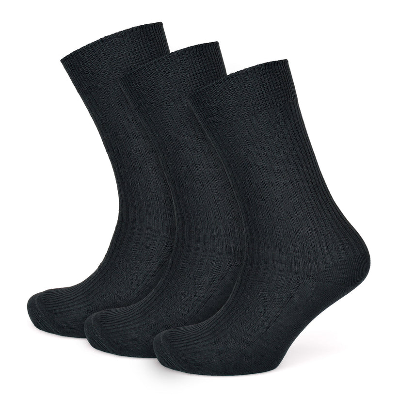 Tom Franks 3 Pairs Non Elasticated Socks - QHA UK