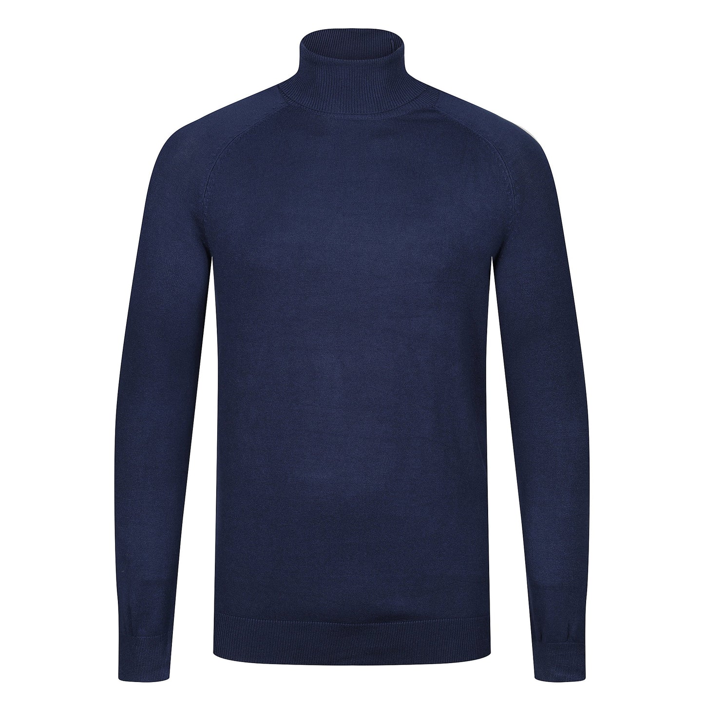 City Comfort Mens Turtle Roll Neck Jumper Lightweight Knit Sweater Casual Top - QHA UK