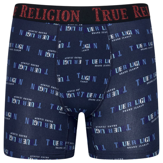 True Religion Men's Fly Front Boxer Briefs Cotton Stretch Pack of 4 S–XL