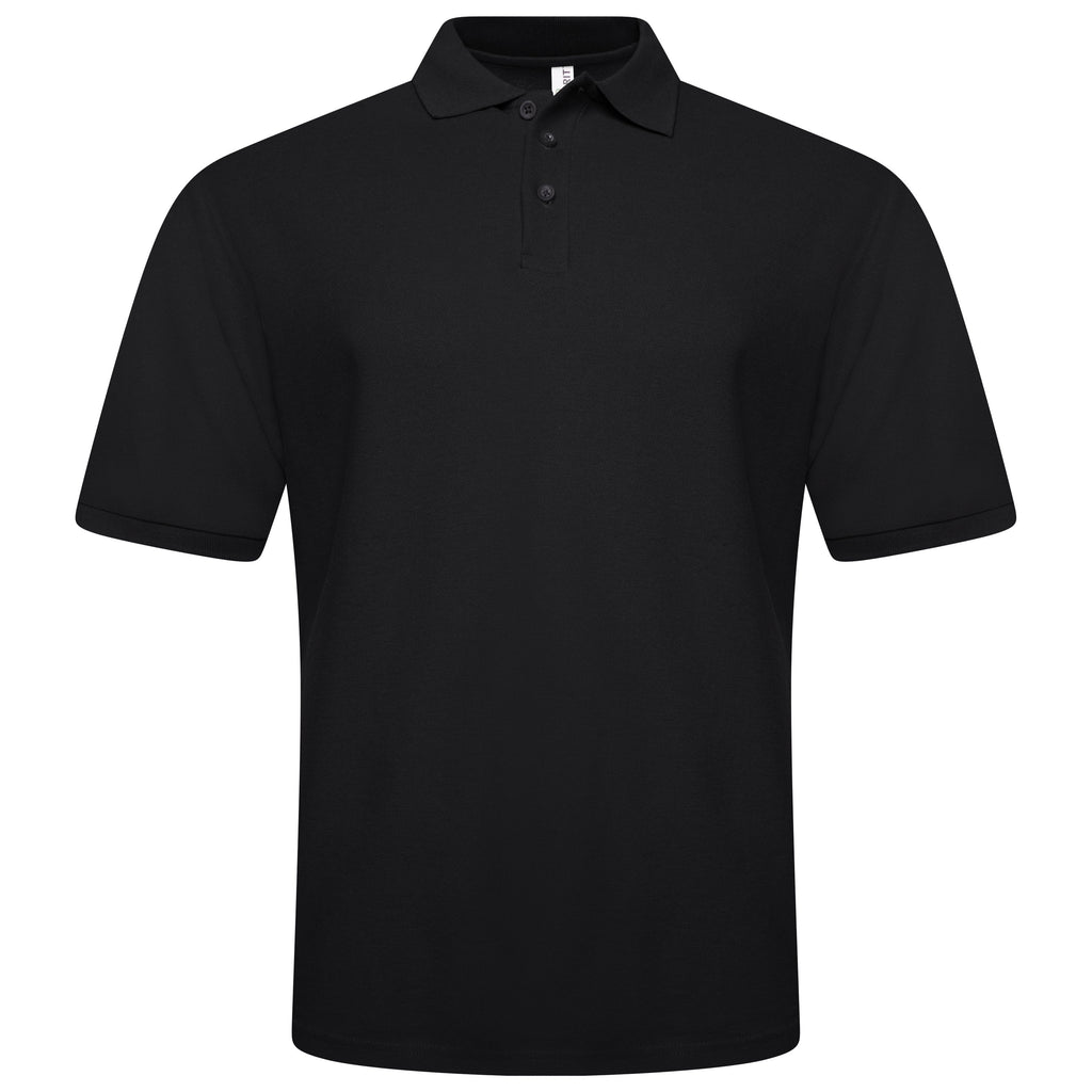 Eco Spirit Mens Organic Cotton Polo Shirt Pique Short Sleeve Casual Work Top