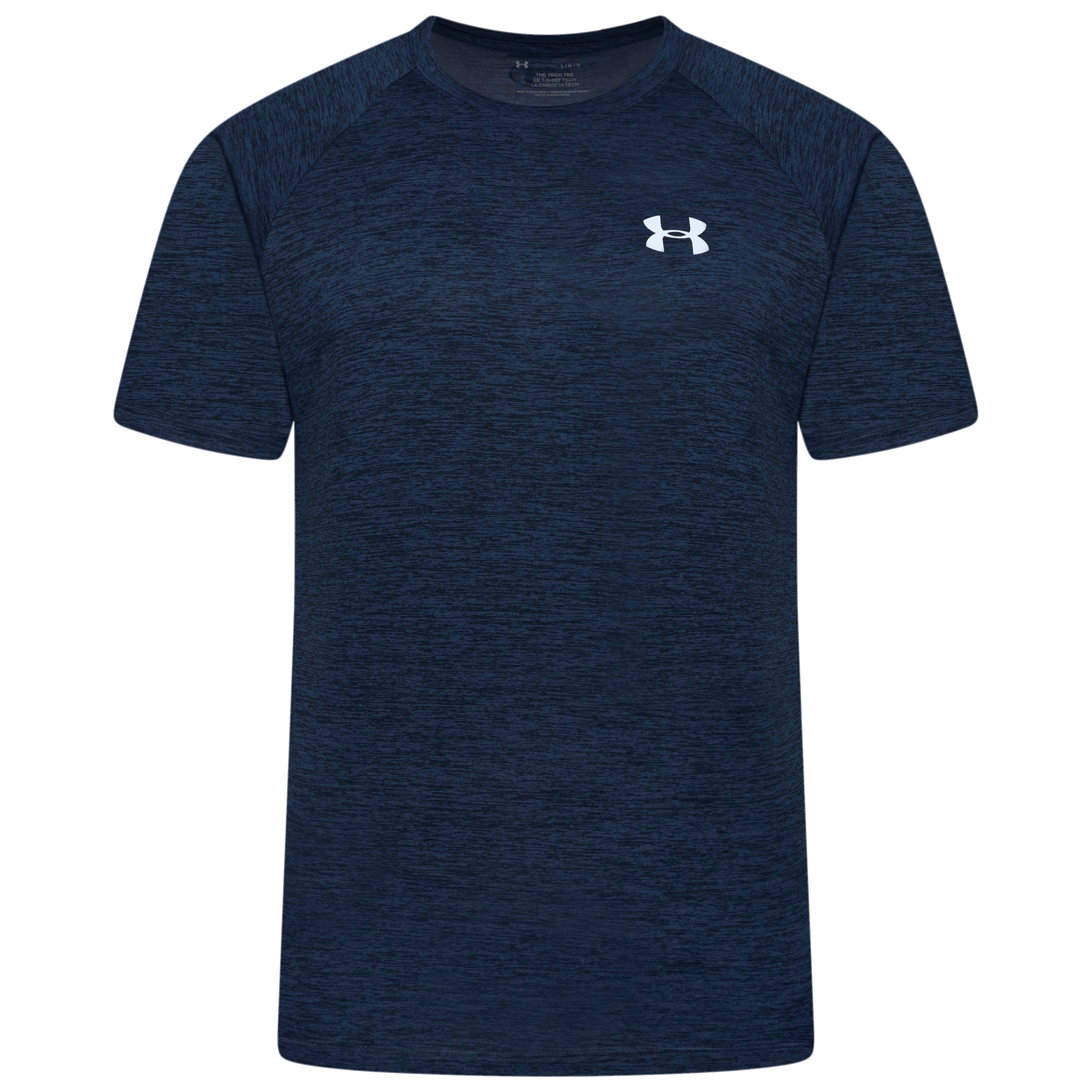 Under Armour Mens HeatGear Tech Marl T-Shirt Gym Running Training Top