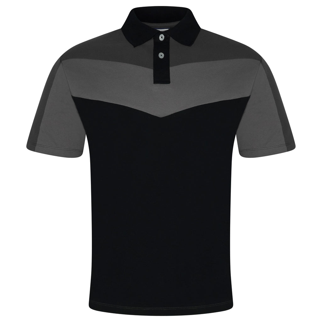 Evryone Contrast Stripe Polo Shirt