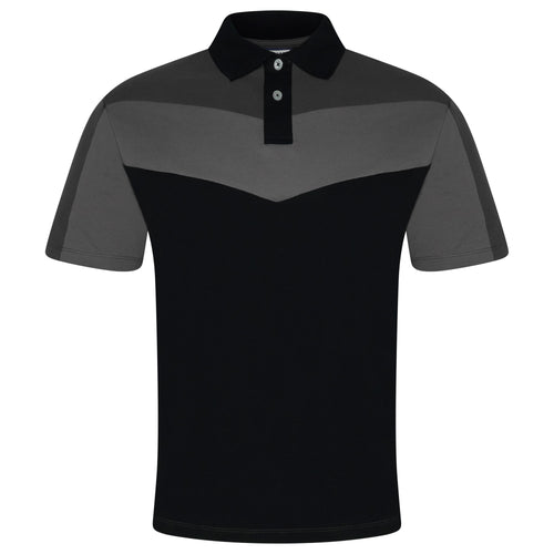 Evryone Mens Cotton Contrast Stripe Polo Shirt Short Sleeve Casual Smart Top - QHA UK