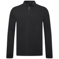 Everett Wales Mens Cotton Pique Long Sleeve Polo Shirt Casual Regular Fit