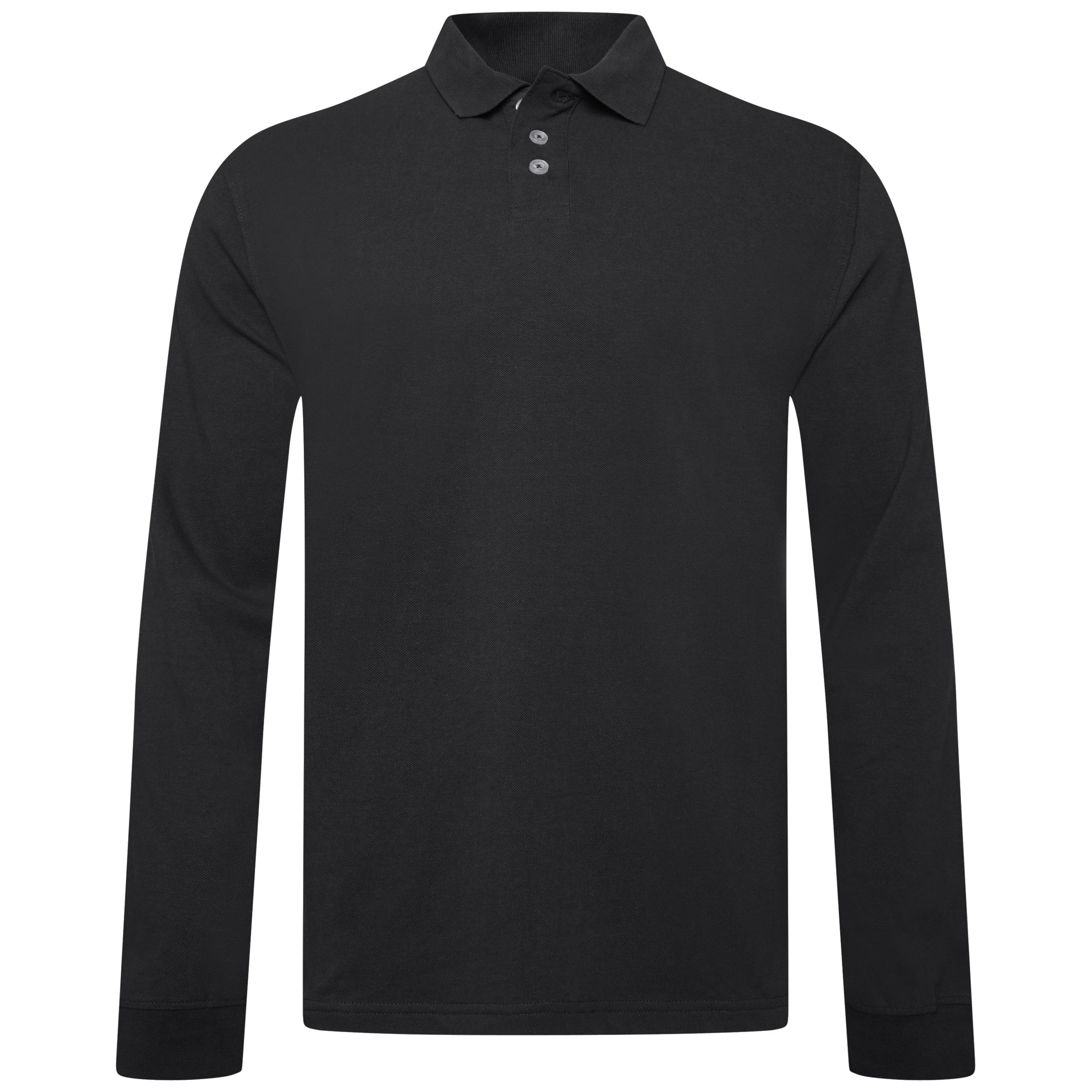 Everett Wales Long Sleeve Polo Shirt