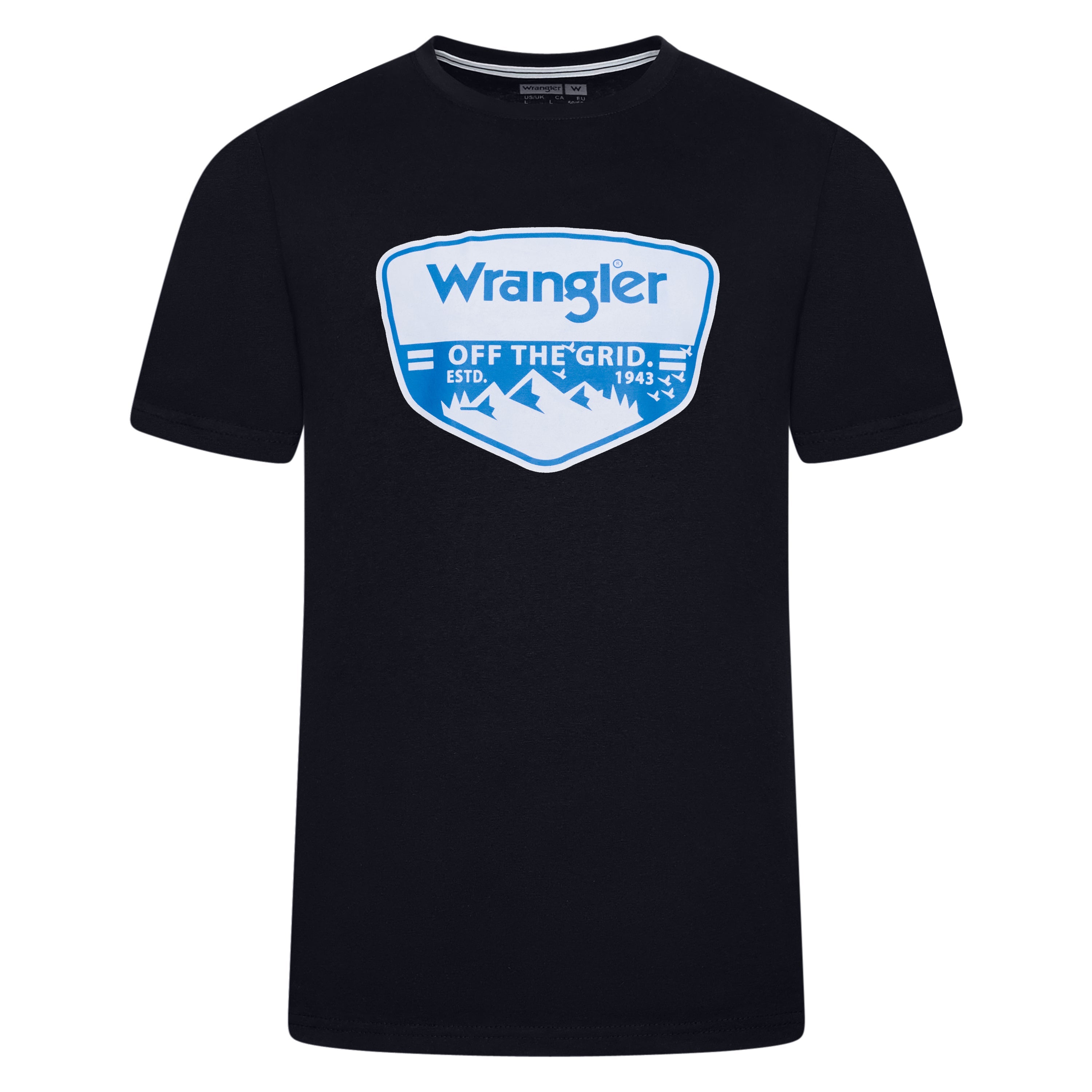 Wrangler Men's Off The Grid Cotton Stretch T-Shirt 5 Colours S–2XL