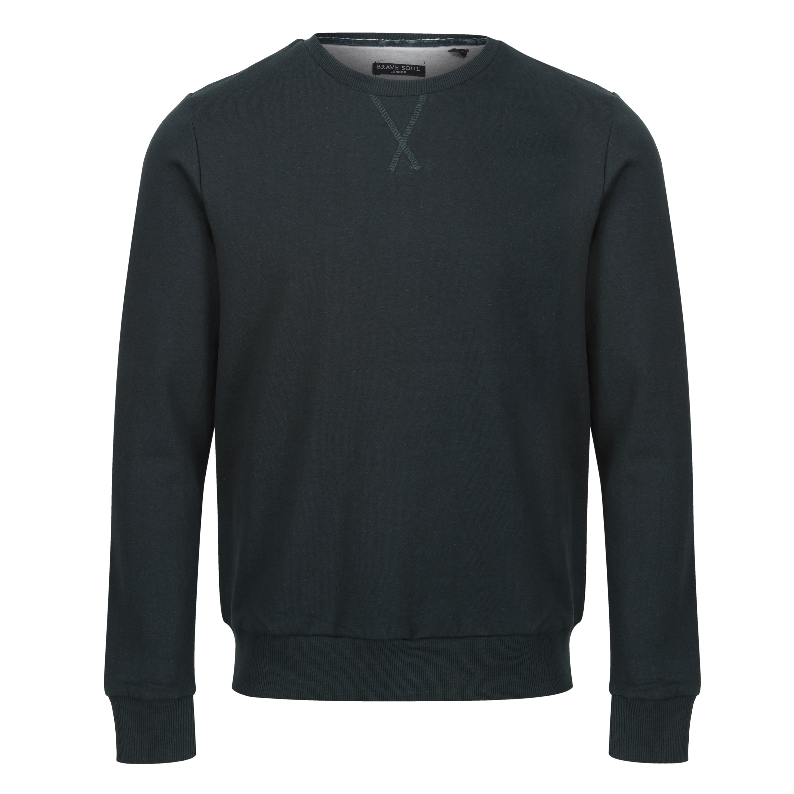 Brave Soul Jones Crew Neck Sweatshirt