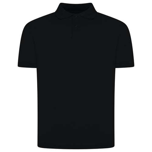 Mens 100% Cotton Polo Shirt Short Sleeve Pique Casual Work Top - QHA UK
