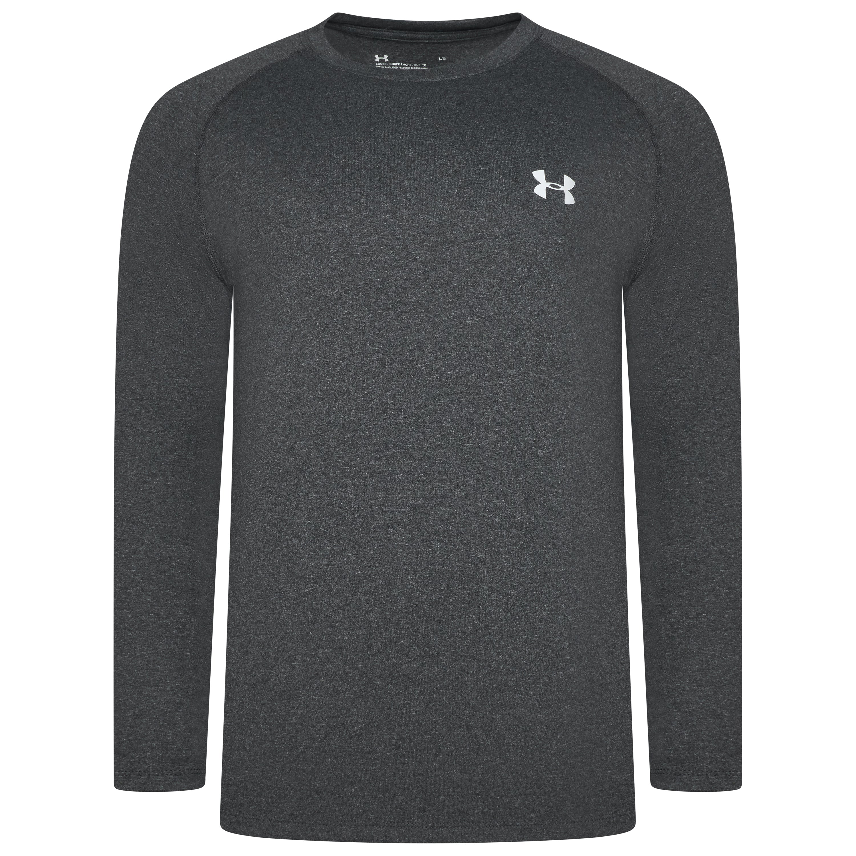 Under Armour Mens Soft Touch Long Sleeve T-Shirt Loose Fit Gym Top