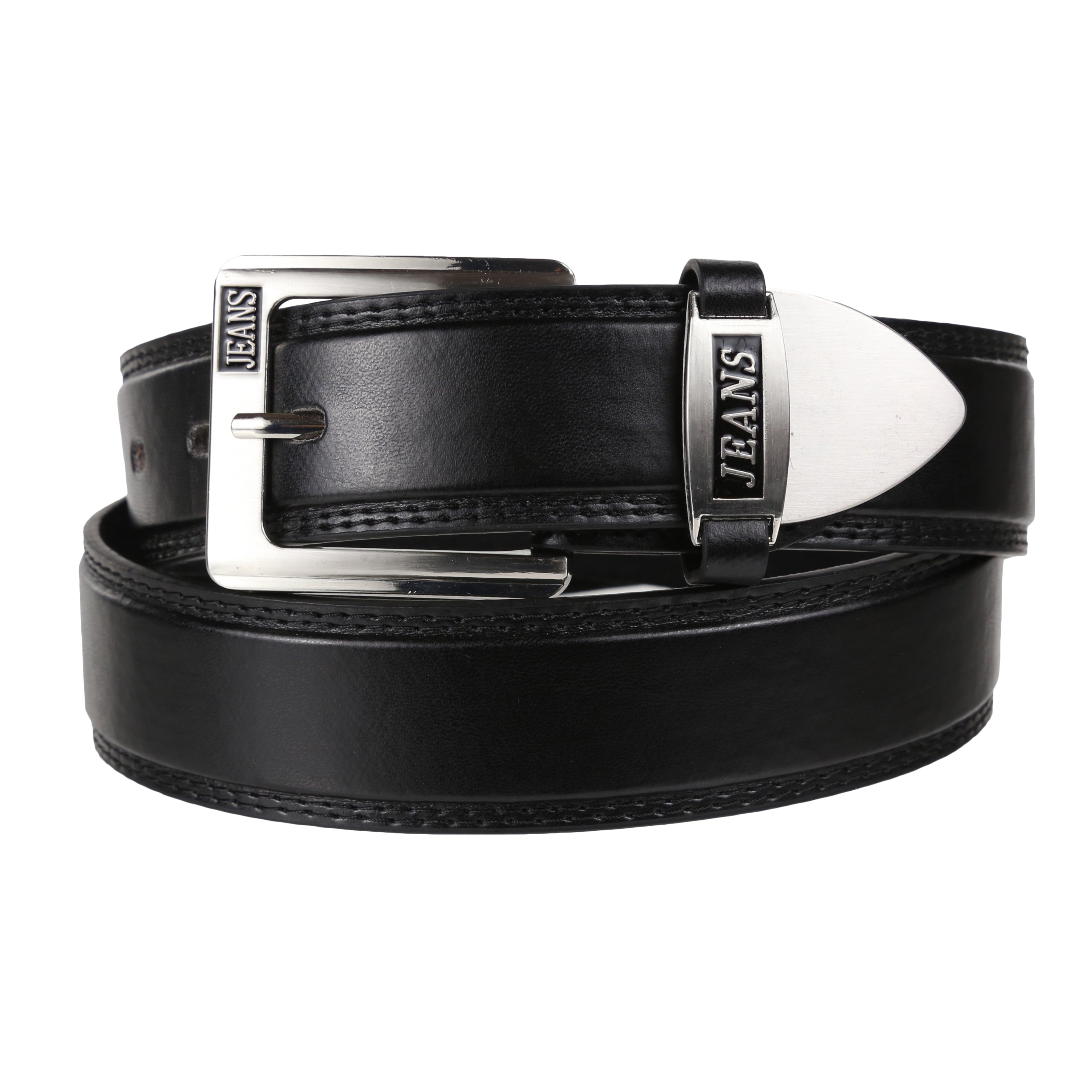 Forest 1.5" Wide Jeans Design Bonded Leather Belt