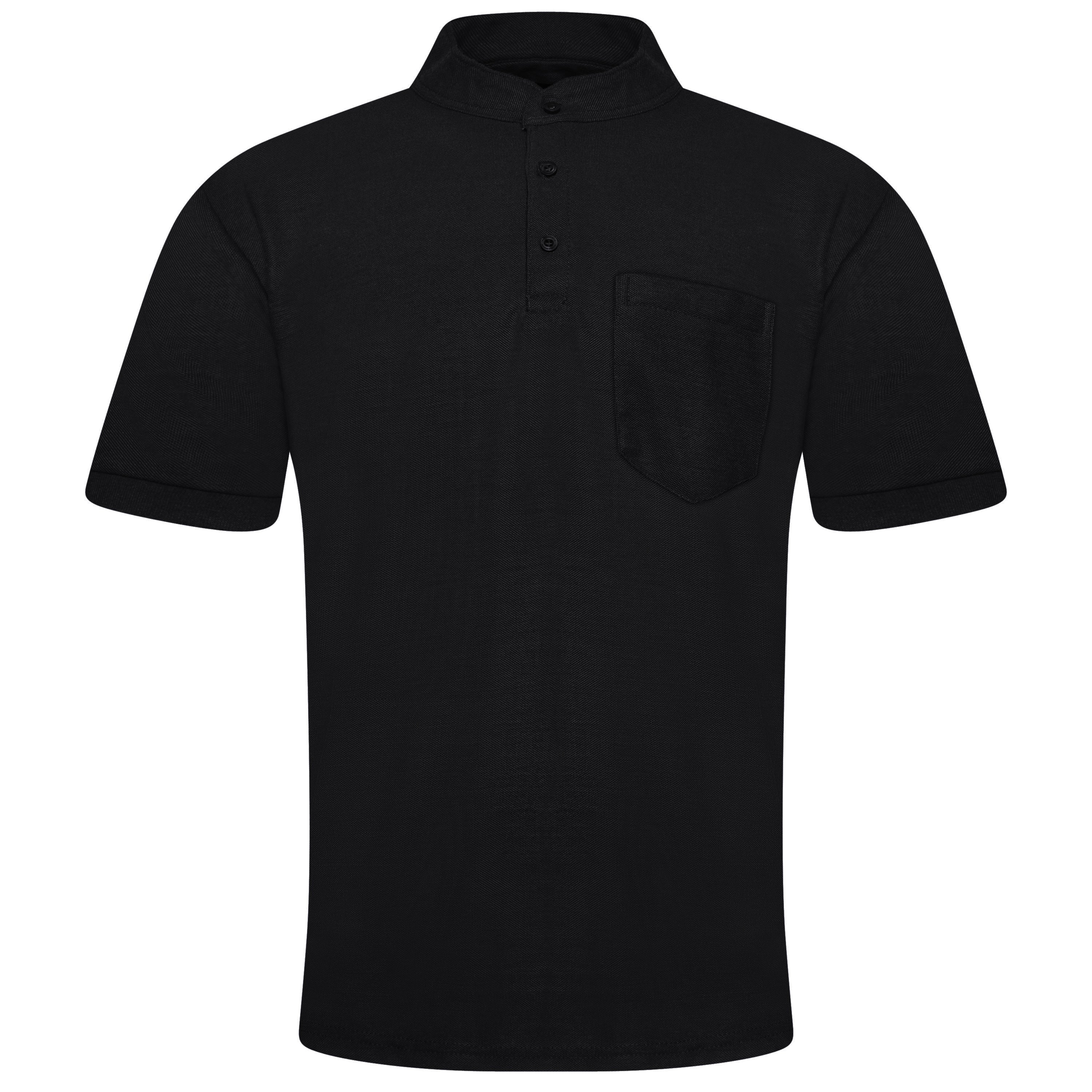 Charles Norton Grandad Collar Polo Shirt