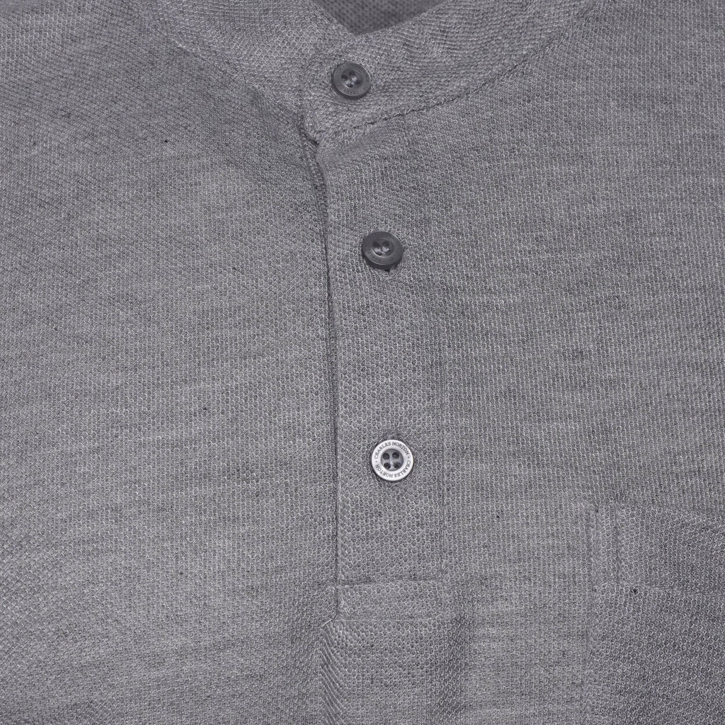 Charles Norton Grandad Collar Polo Shirt