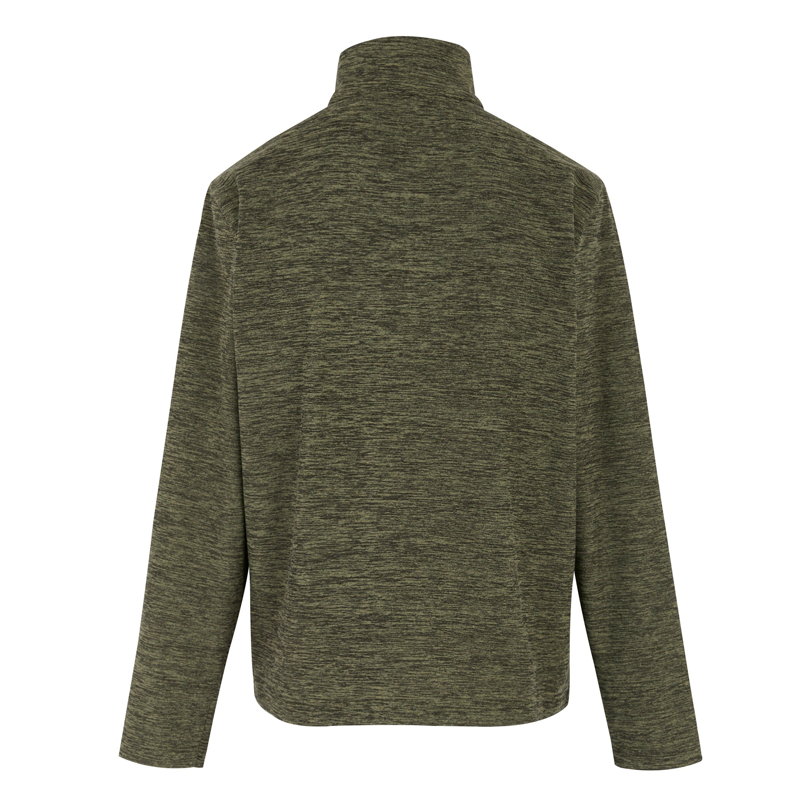 Regatta Thompson Marl Mens Quarter Zip Fleece Sweatshirt Pullover Top