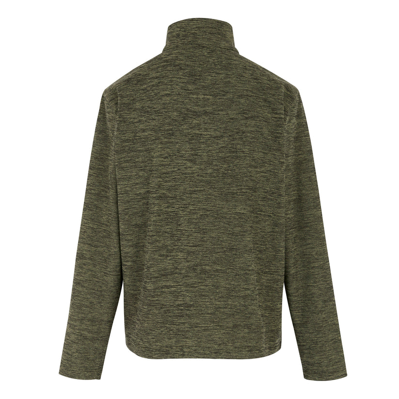 Regatta Thompson Marl Mens Quarter Zip Fleece Sweatshirt Pullover Top - QHA UK