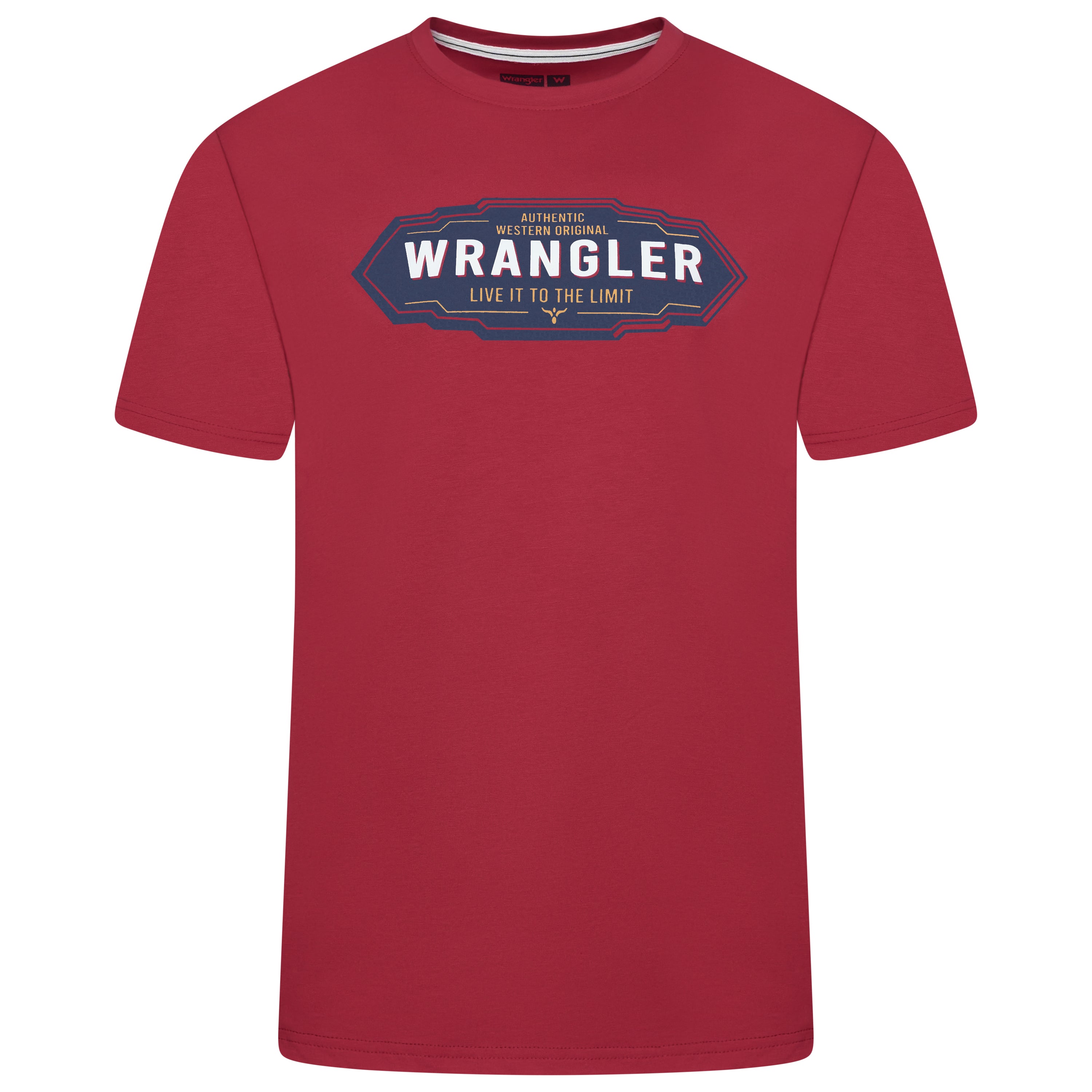 Wrangler Men's Live It To The Limit Cotton Stretch T-Shirt 6 Colours S–2XL