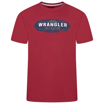 Wrangler Men's Live It To The Limit Cotton Stretch T-Shirt 6 Colours S–2XL