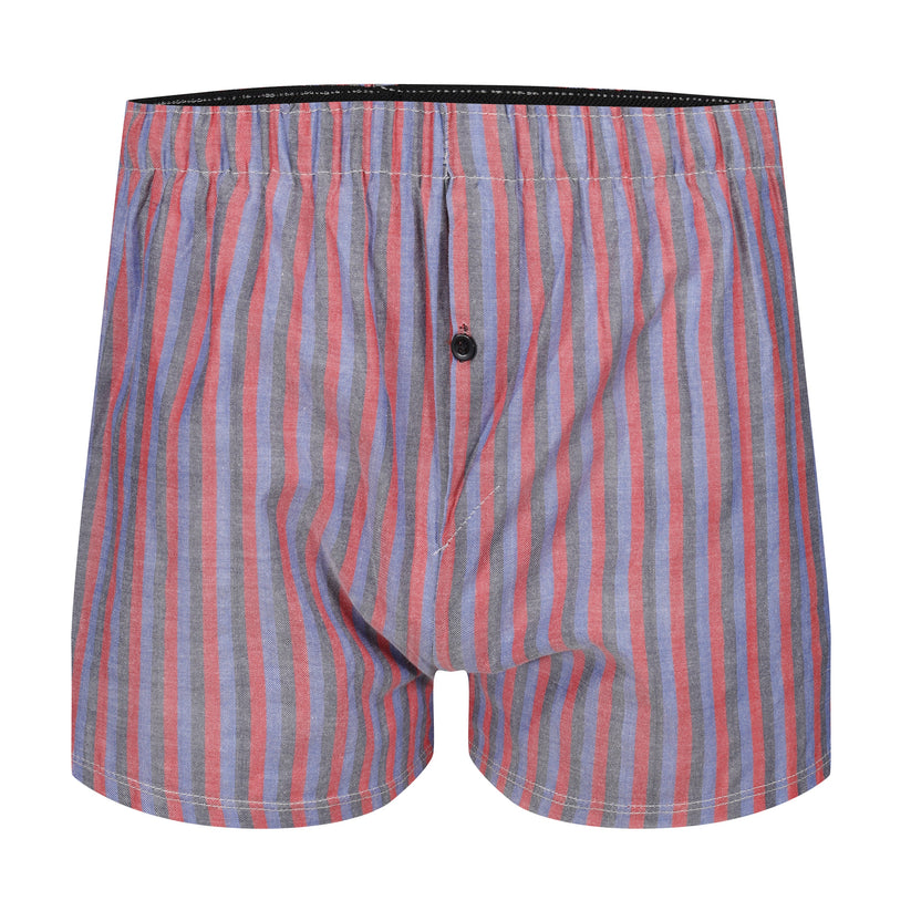 Payden Mens 3 Pack Check Boxer Shorts Cotton Rich Underwear S-2XL - QHA UK
