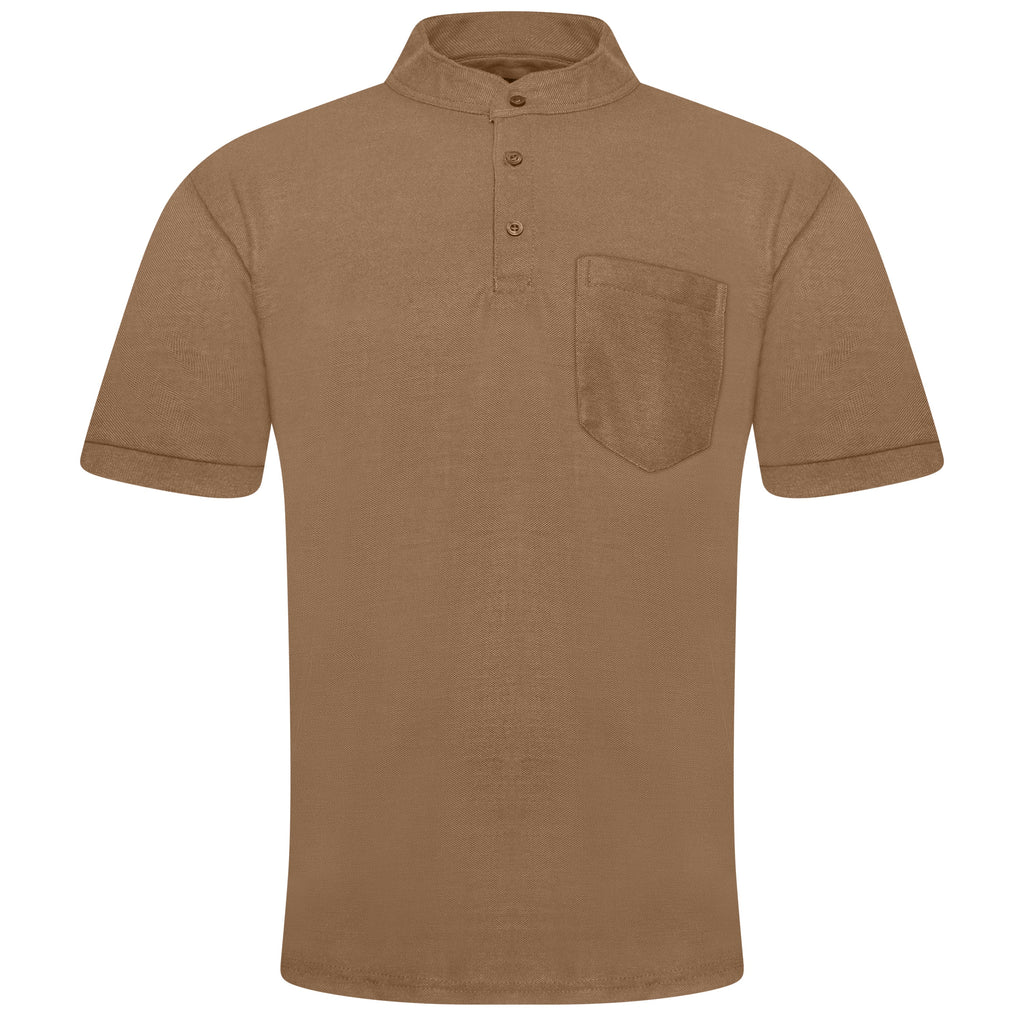 Charles Norton Grandad Collar Polo Shirt